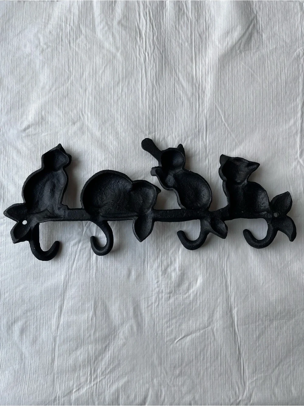 Cats Metal Iron Wall Hooks